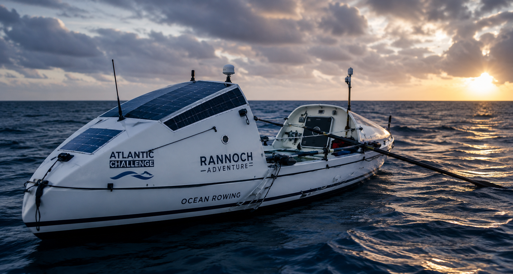 The ocean rowing boat
